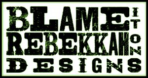 Blame it on Rebekkah Logo